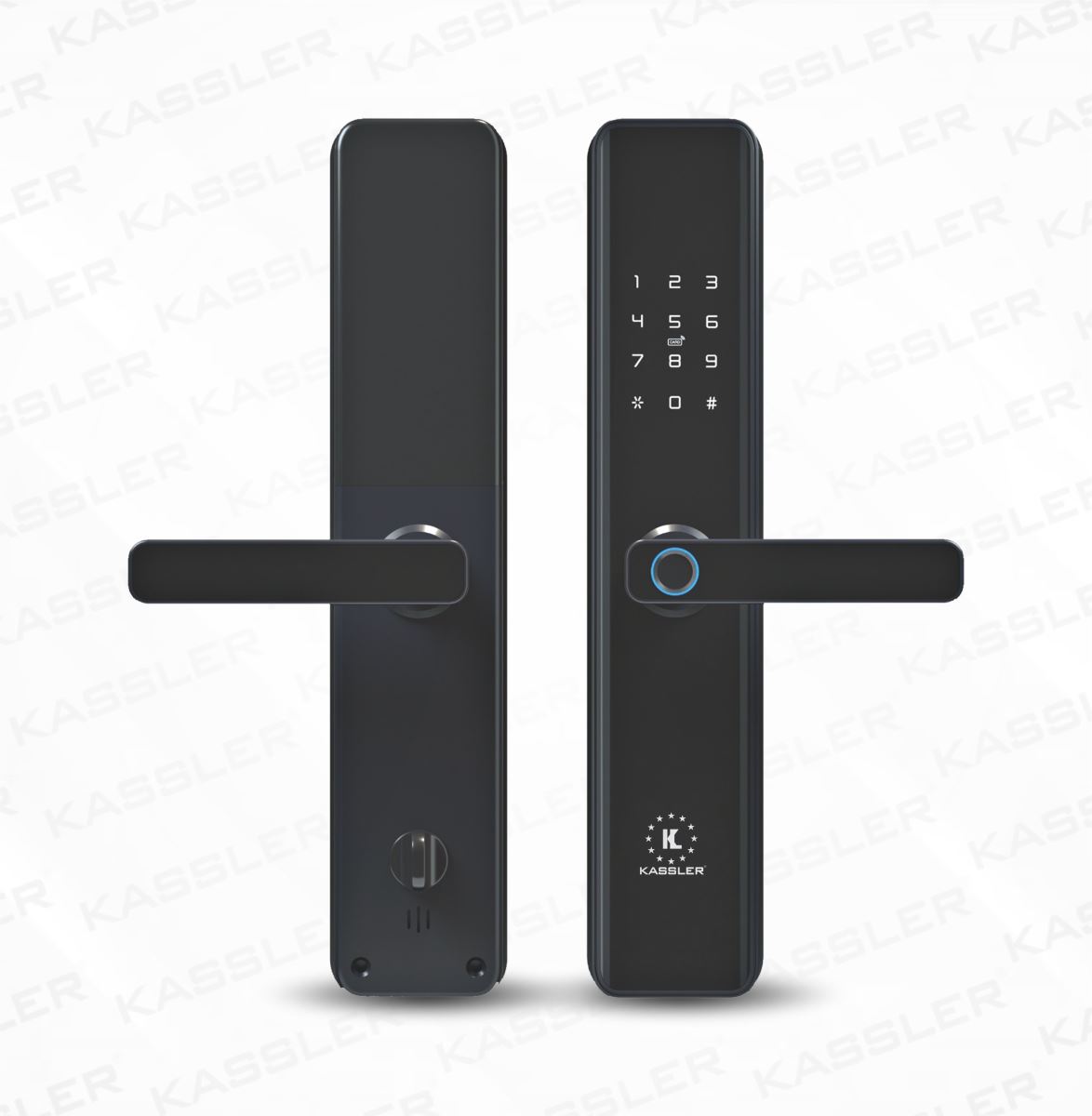 Khóa cửa vân tay Kassler KL-669 Black App